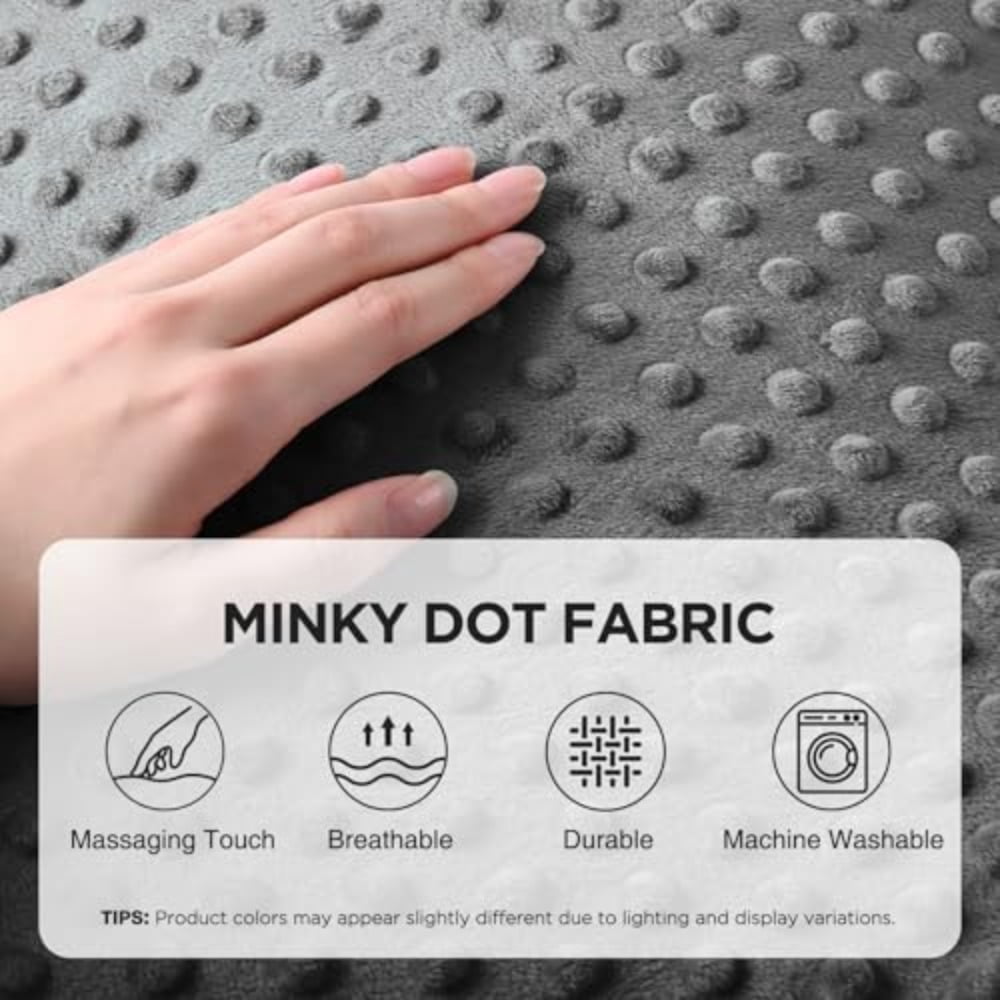 Reading Pillow for Sitting in Bed Couch Adult Back Pillow for Bed Sitting Up Back-Rest Support Cushion with Pockets and Arms Watching TV Relaxing Reading Dark Grey - Image 6