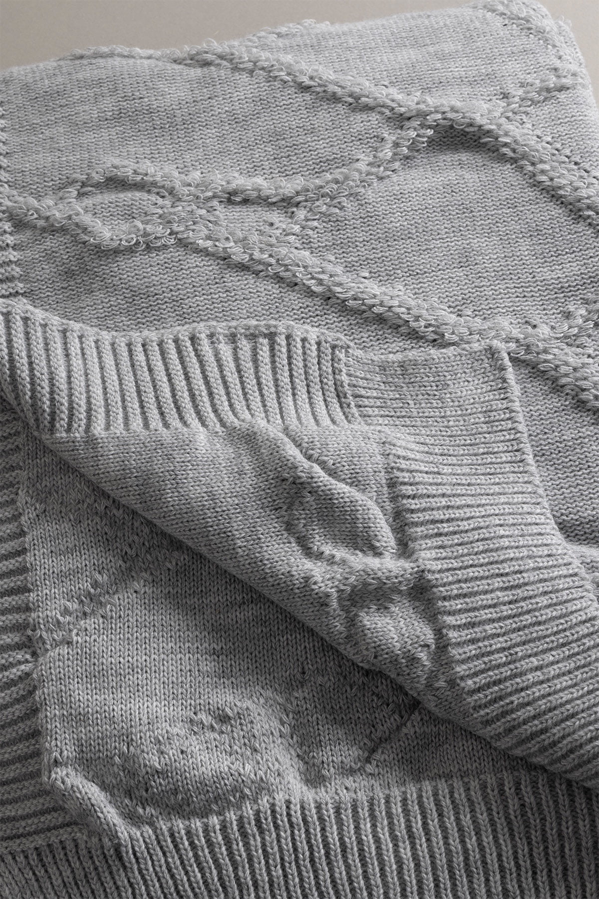Koza Home Espuma De Mar Gray Double Blanket 200x220 37130 180 x 220 - Image 6