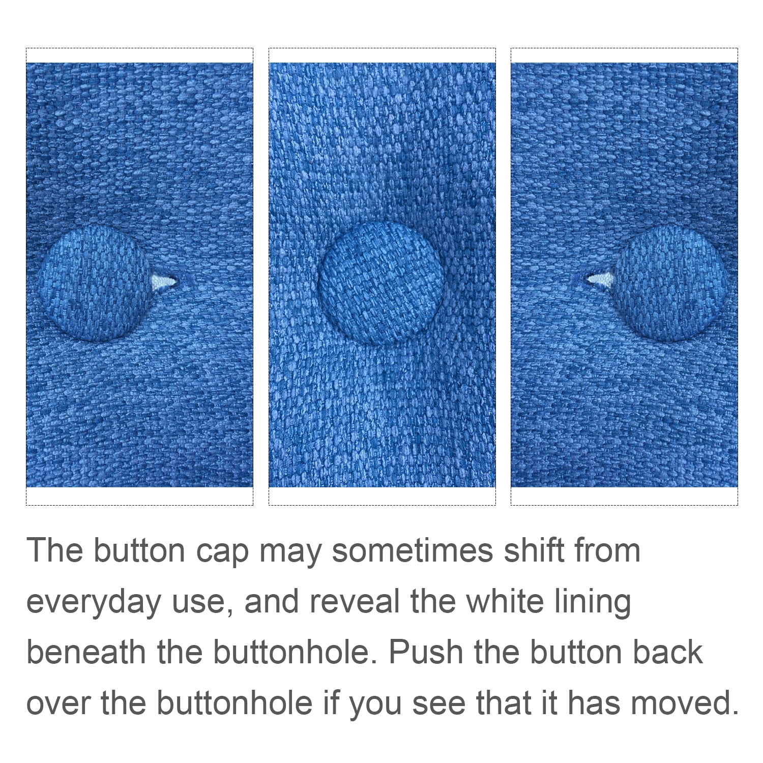 WOWMAX Large Reading Pillow, Triangular Bed Wedge Pillows, Ergonomic Back Supprot Pillow for Sitting in Bed, Upholstered Headboard for Bed & Bed Rest With Removable Cover Corduroy Deep Blue 76Inches - Image 6