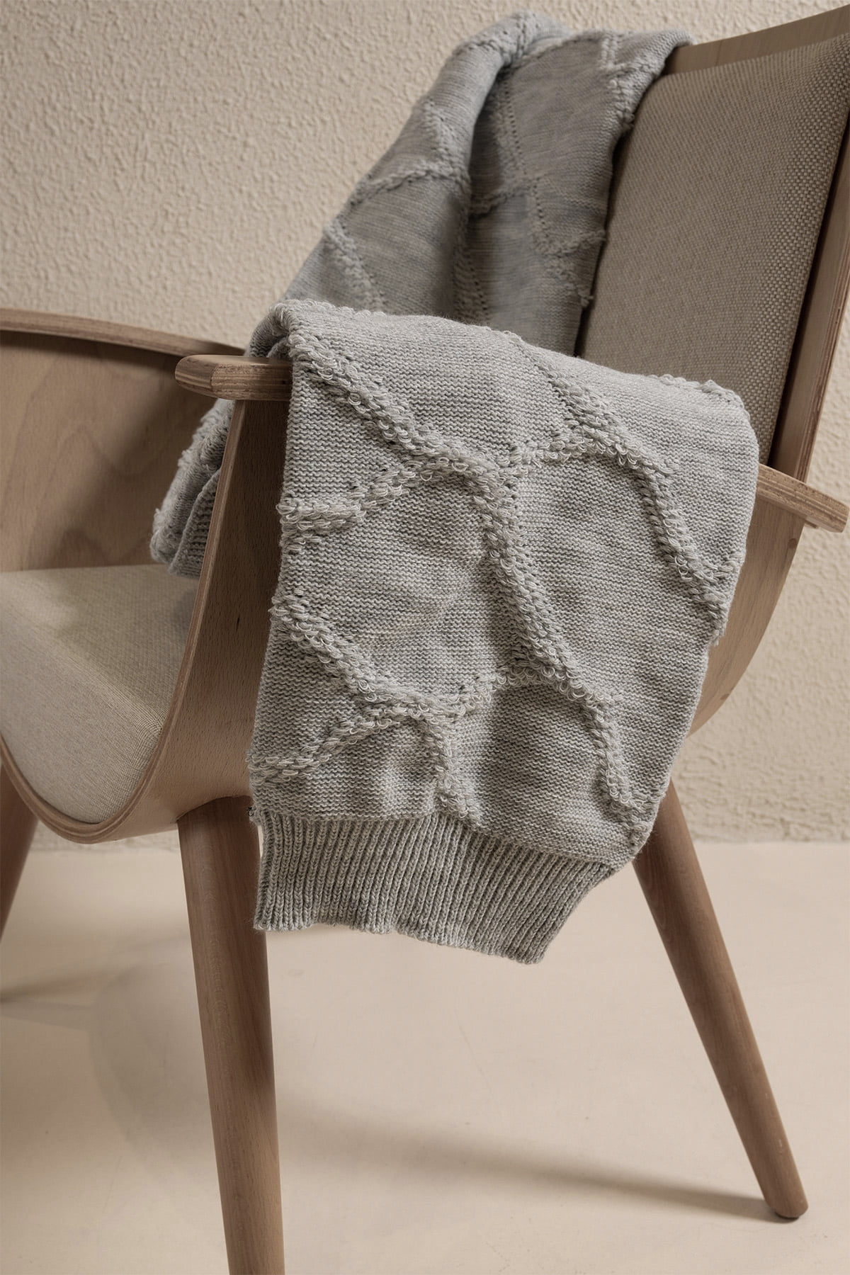 Koza Home Espuma De Mar Gray Double Blanket 200x220 37130 180 x 220 - Image 4