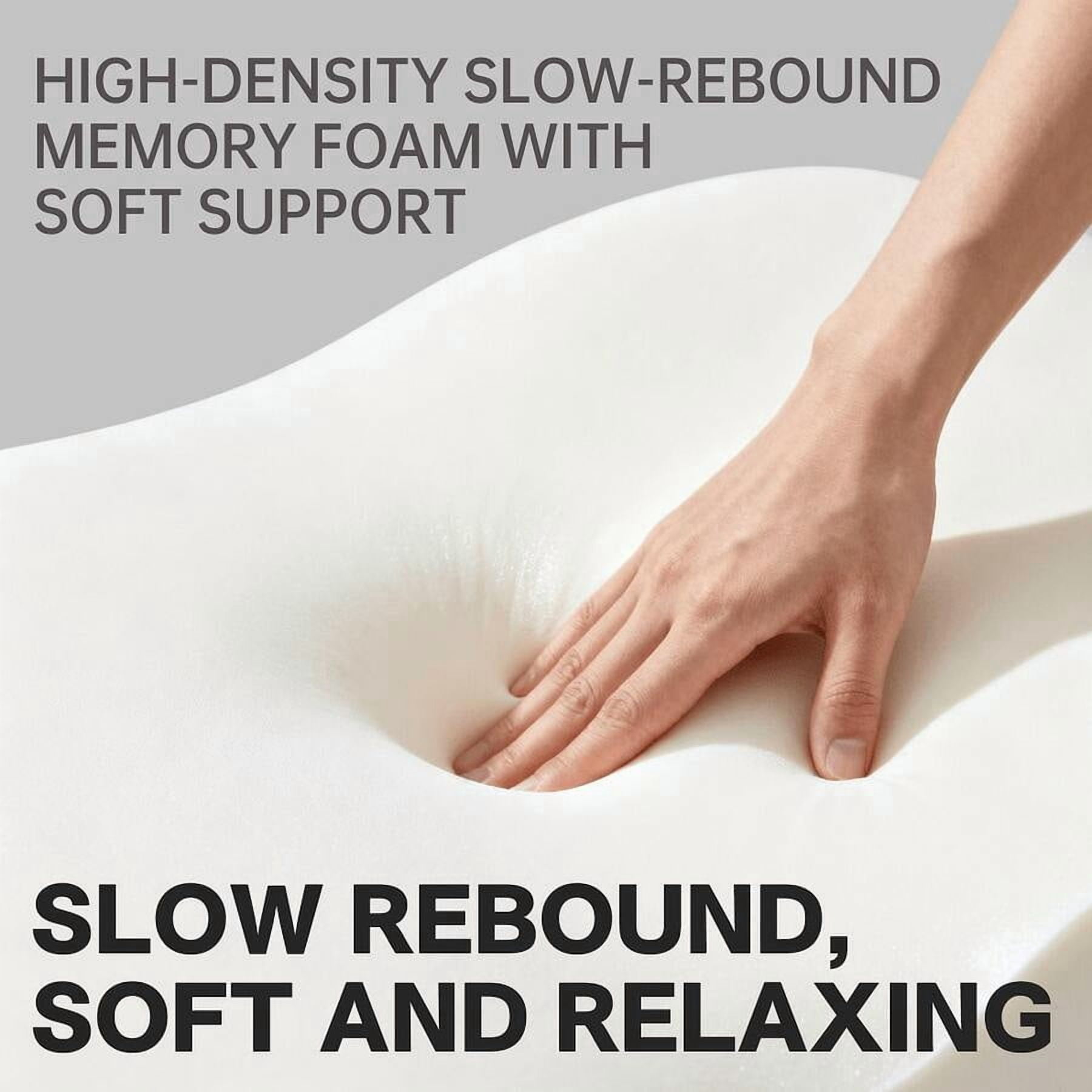 Ergonomic Headrest Pillow, Multi-Functional Pillow, Bed Backrest Pillow, Stomach Sleeping Pillow, Leg Support Pillow, Lumbar Support Pillow, Back Sleeping Pillow, With Machine-Washable And Removable - Image 5
