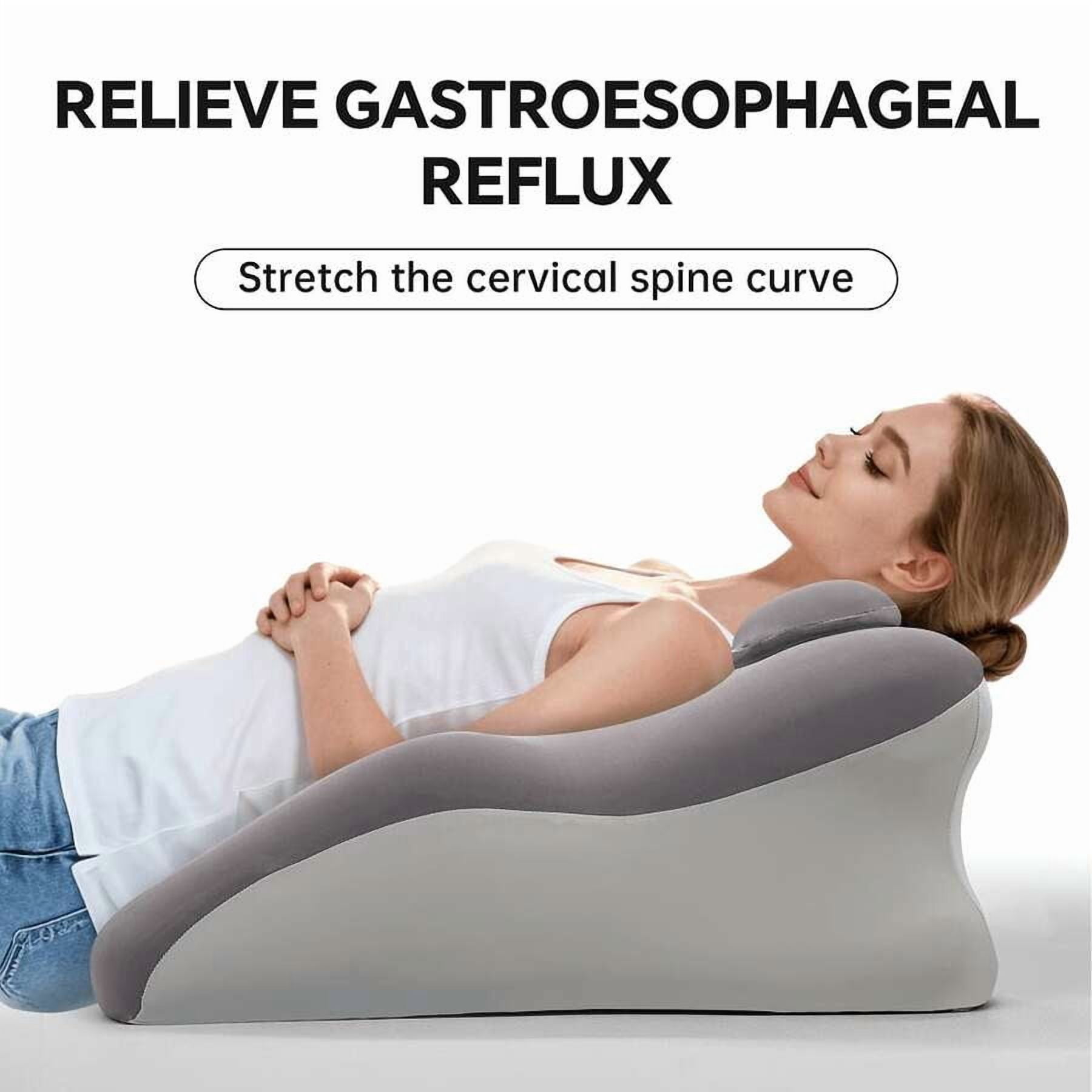 Ergonomic Headrest Pillow, Multi-Functional Pillow, Bed Backrest Pillow, Stomach Sleeping Pillow, Leg Support Pillow, Lumbar Support Pillow, Back Sleeping Pillow, With Machine-Washable And Removable - Image 3