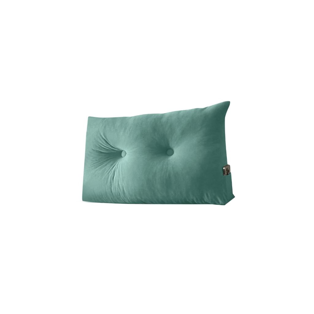 Yihuala Oversized Reading Pillow With Storage Pocket Ventilated Ribbed Bed Backrest Pillow For Adults Rest