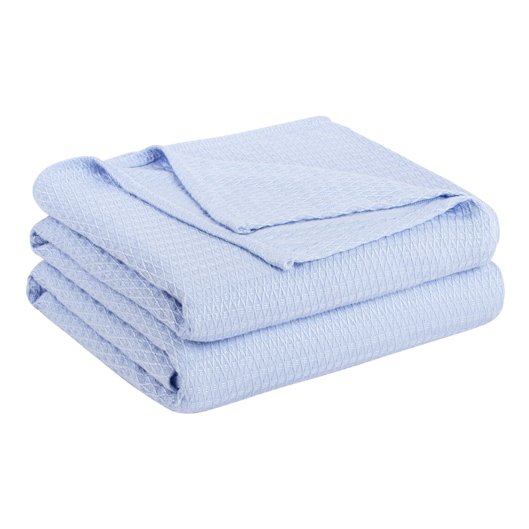 REGALWOVEN Bamboo Viscose Blanket All Seasons Breathable for Sleepers for Bed, Sofa Full Light Blue