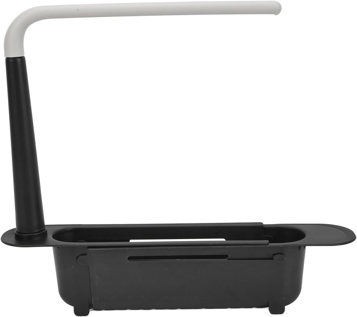 Telescopic Sink Storage Rack | Retractable Sink Drainer with Sponge & Soap Holder, Expandable Kitchen Brush Organizer