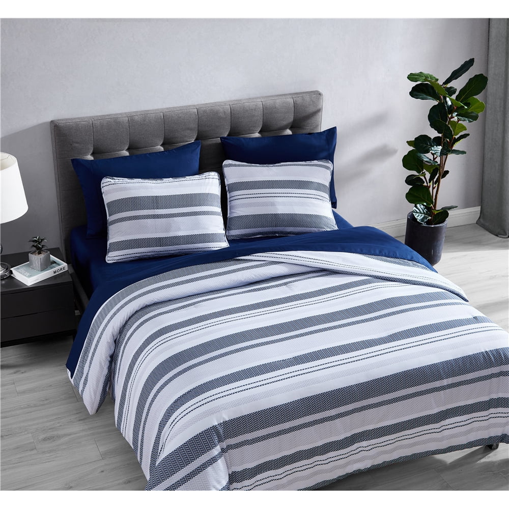 The Nesting Company Cedar Bedding Set 7 Piece Bed in a Bag Comforter Set and Sheet Set
